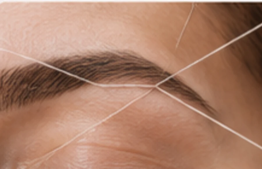 Threading og pinsett